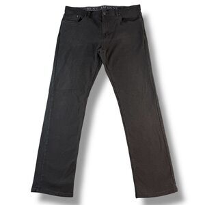 JACHS New York Black Slim Straight Jeans Stretchy Casual Men's Size 36x32